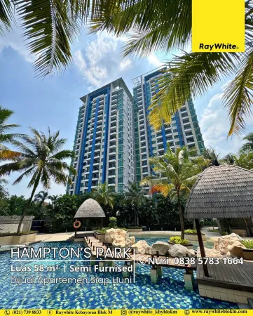 Property Hampton’s Park Terogong 1 ~blog/2025/5/14/dijual_apartment_hamptons_park_terogong_jakarta_selatan_luas_58_m_type_2_kamar_tidur_view_kolam_renang_hadap_balkon_hadap_selatan_lantai_atas_kamar_mandi_1_interior_semi_furnished_listrik_2_200_wattinf